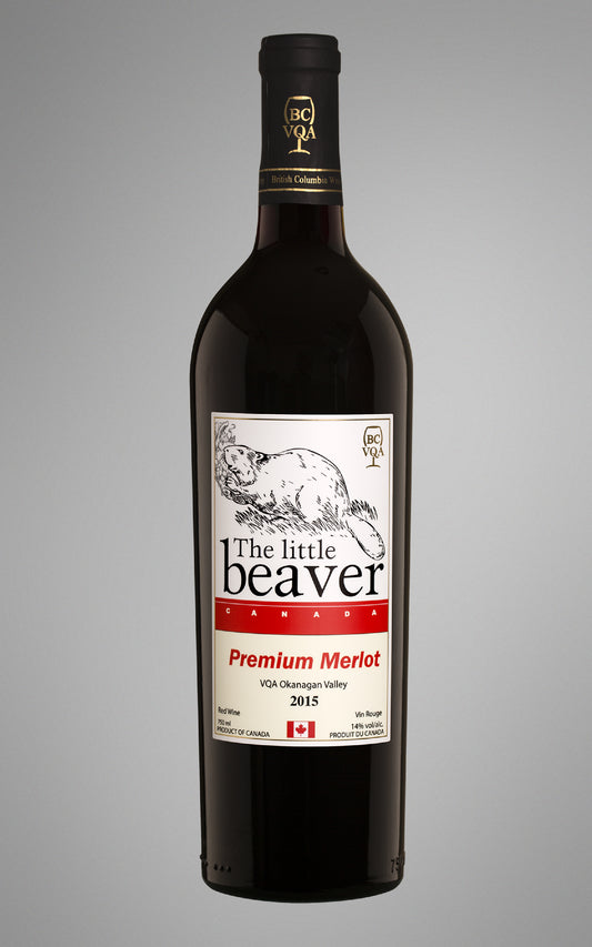 BC VQA Premium Merlot 2015 (12-pack)